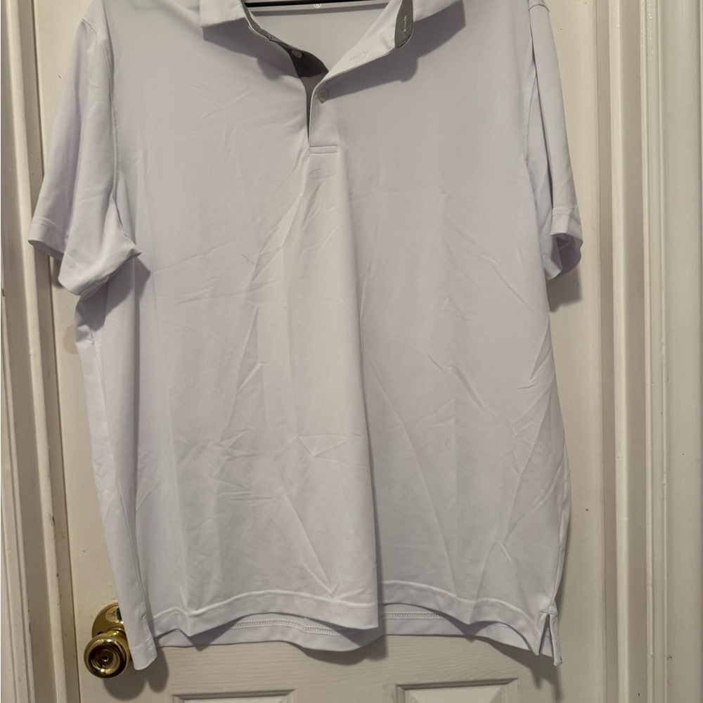 Elegant White Polo Shirt for Men